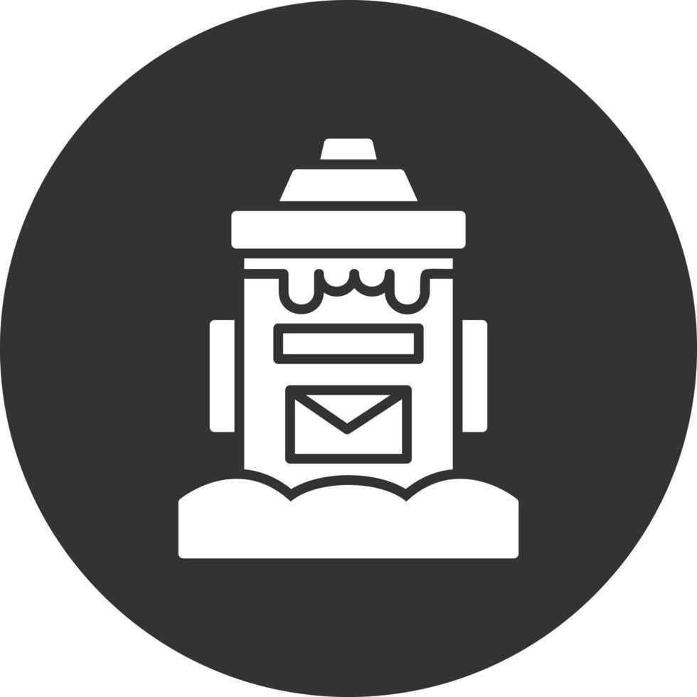 Postbox Creative Icon Design vector