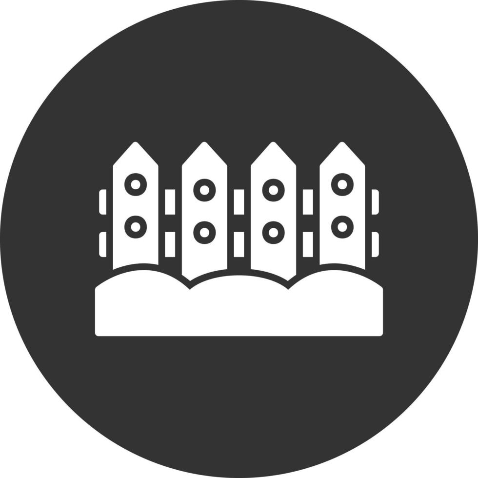 Fence Creative Icon Design vector