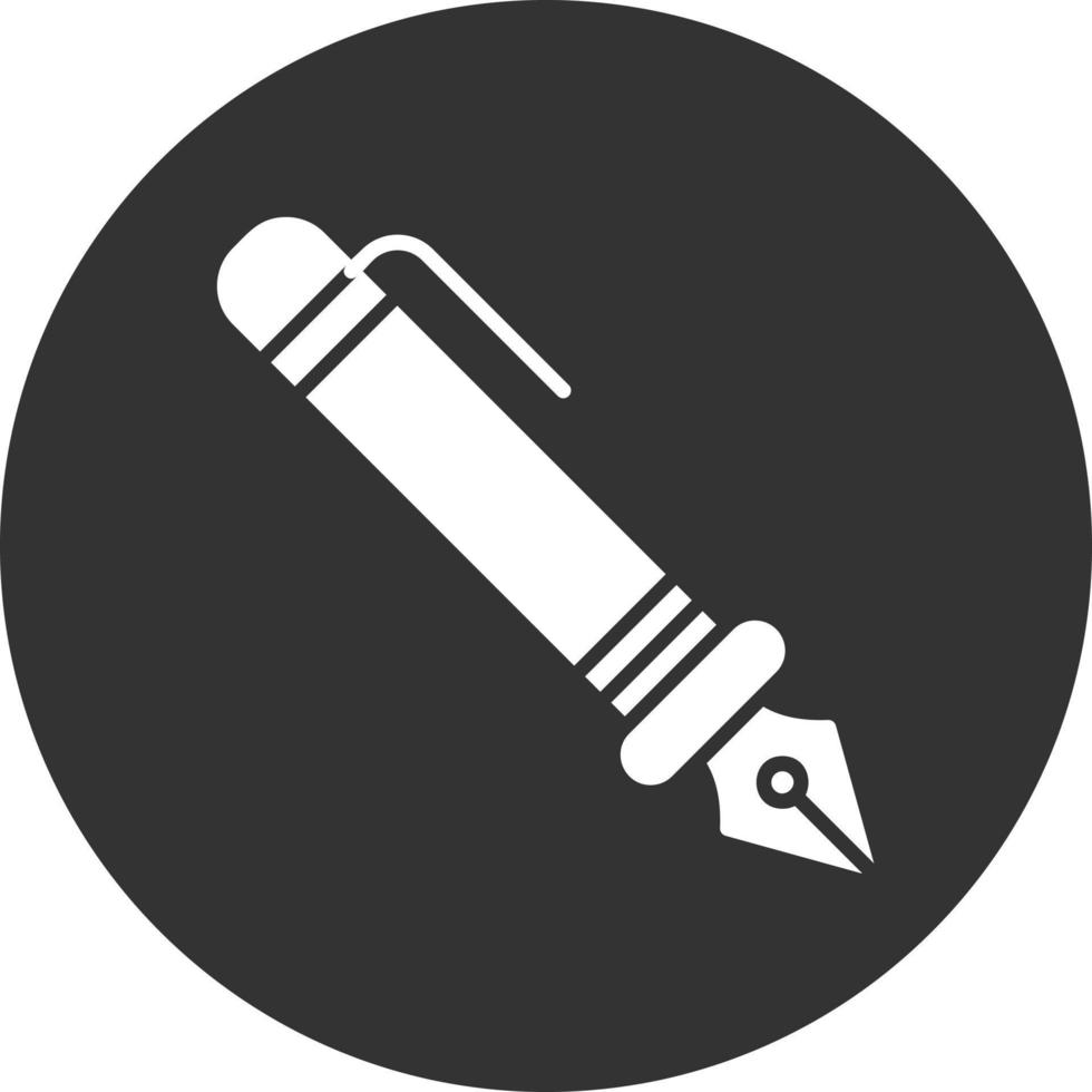 Fountain Pen Creative Icon Design vector