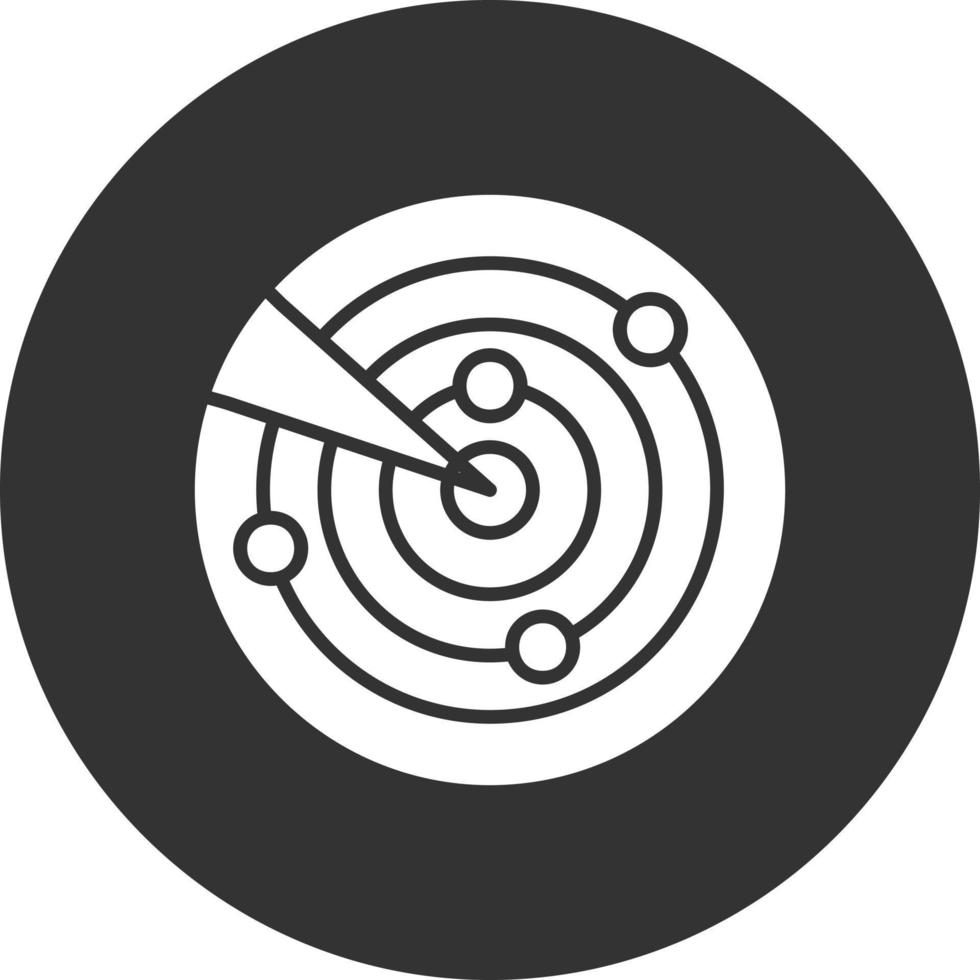 Radar Creative Icon Design vector