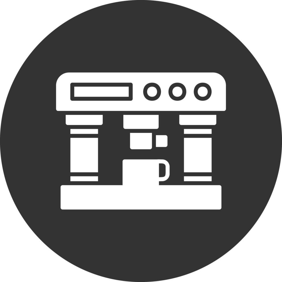 Coffee Maker Creative Icon Design vector