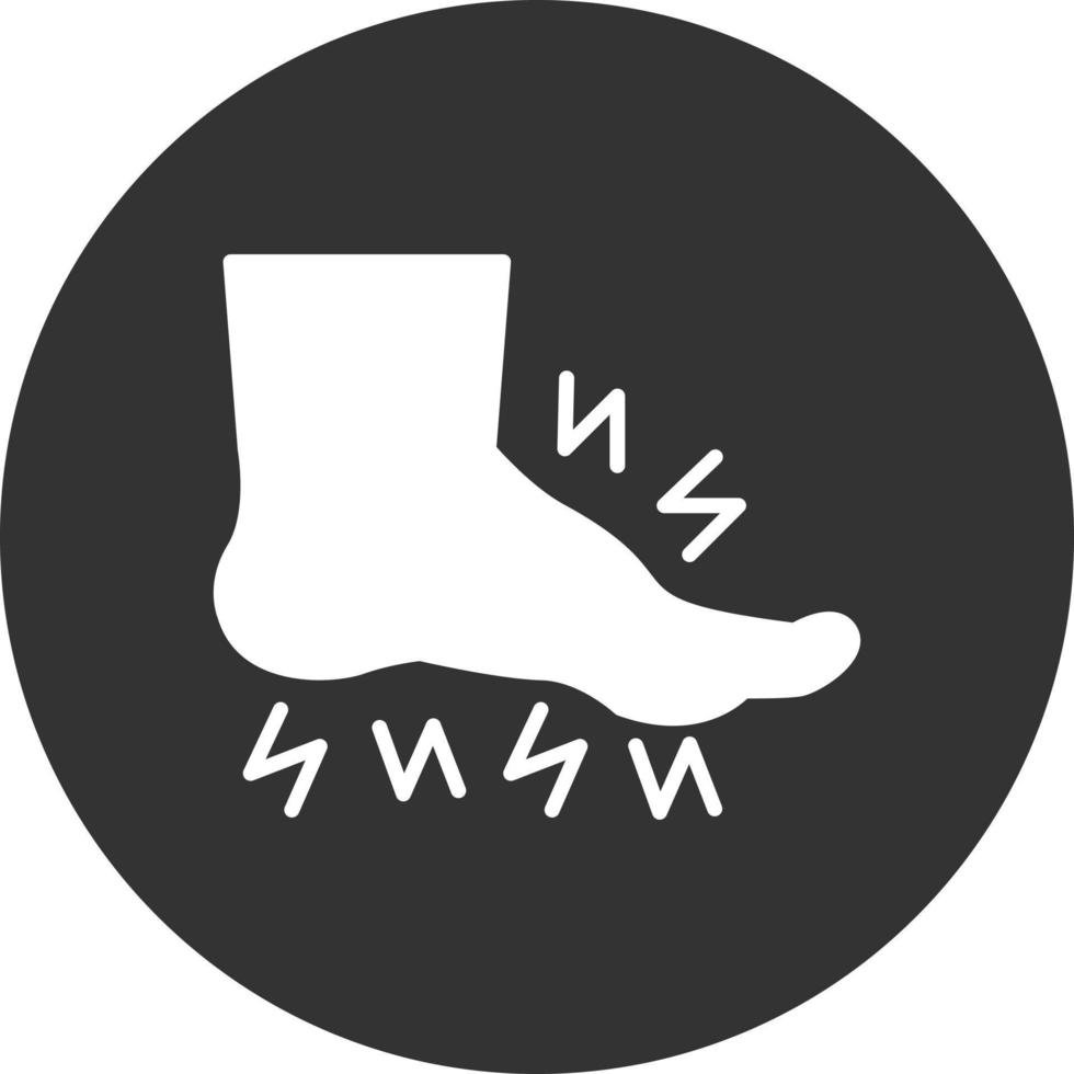 Foot Creative Icon Design vector