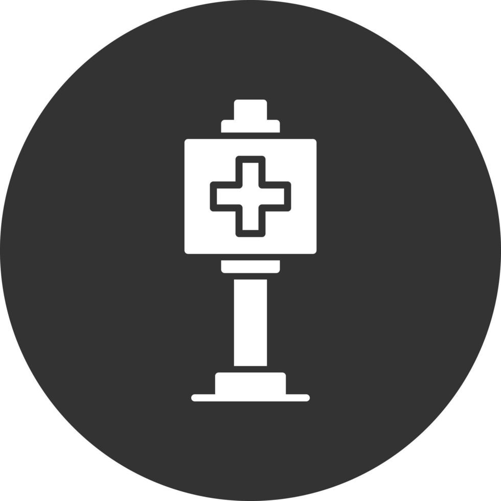 Healthcare Sign Board Creative Icon Design vector