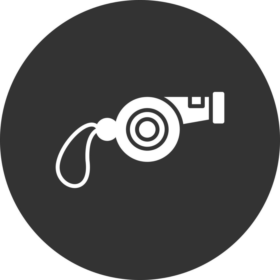 Whistle Creative Icon Design vector