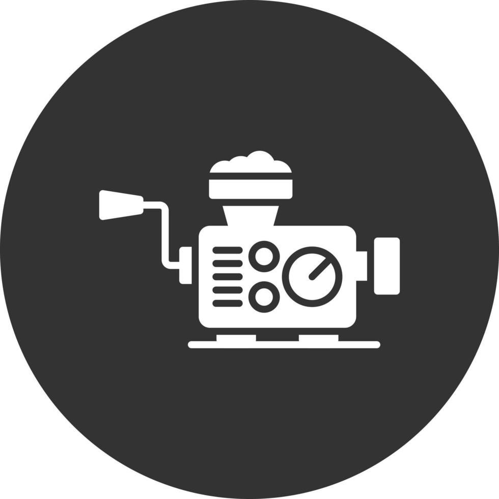 Meat Grinder Creative Icon Design vector
