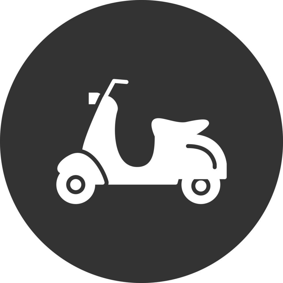 Scooter Creative Icon Design vector