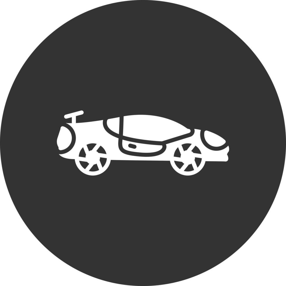 diseño de icono creativo de super coche vector