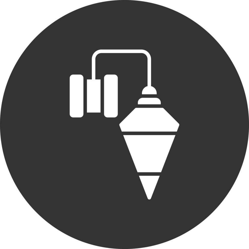 Plumb Bob Creative Icon Design vector