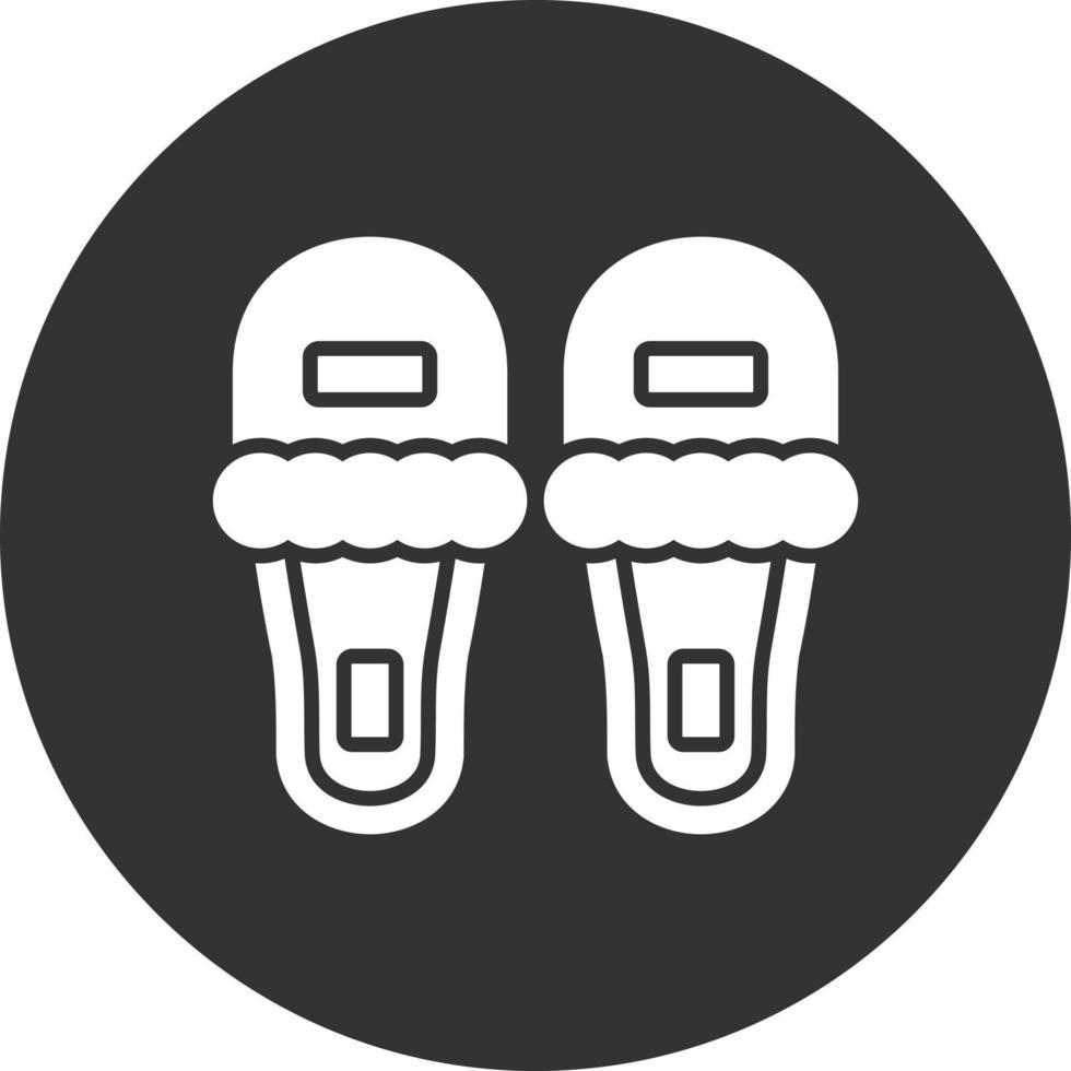 diseño de icono creativo de zapatillas vector