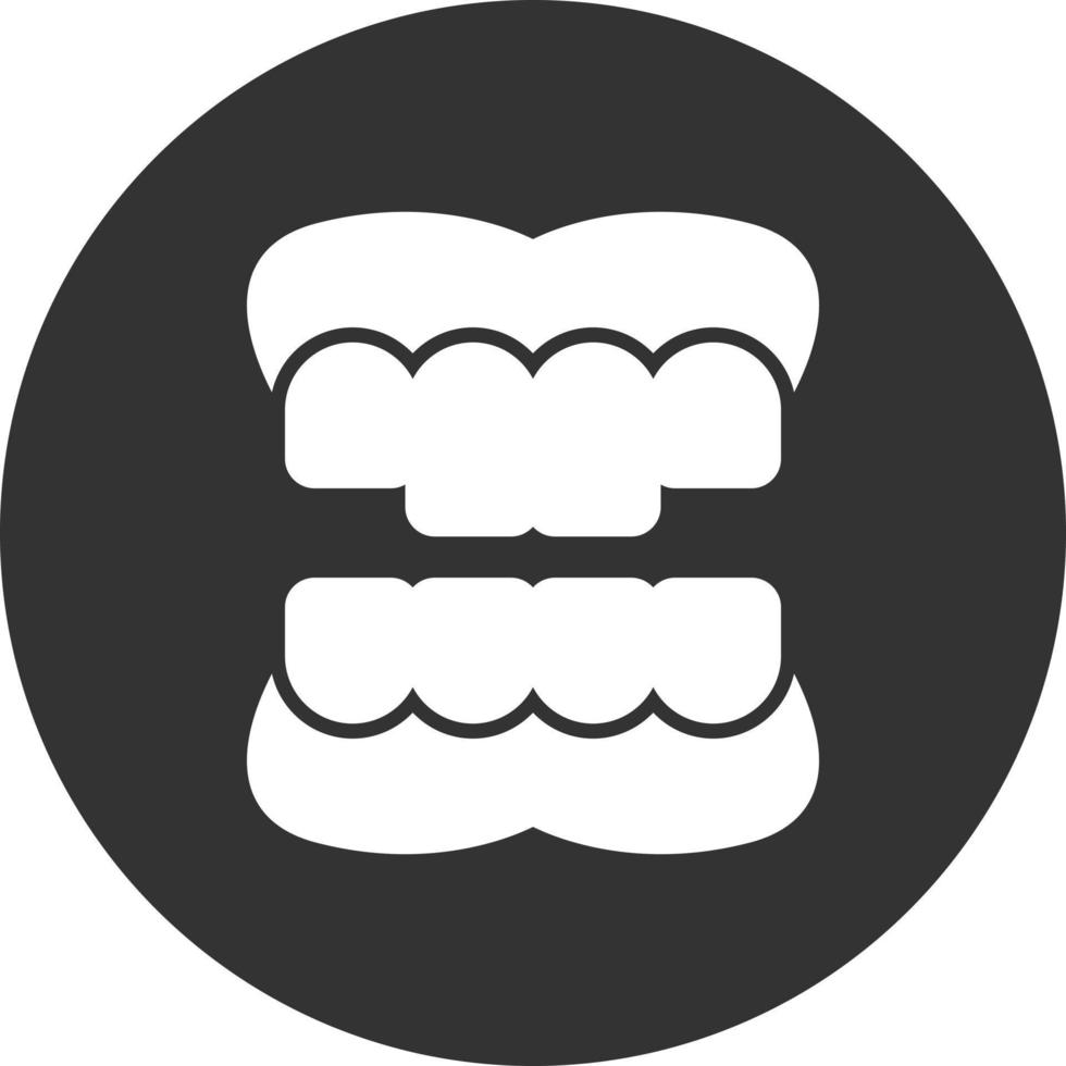 Denture Creative Icon Design vector