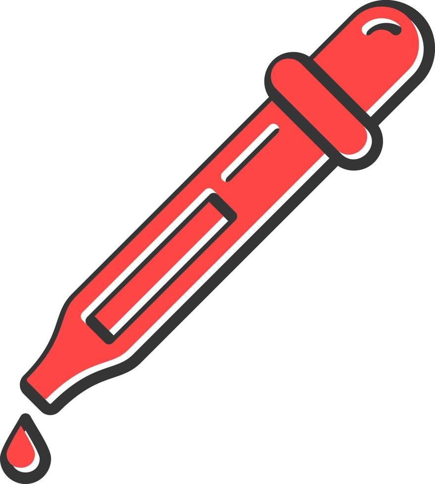 Pipette Creative Icon Design vector
