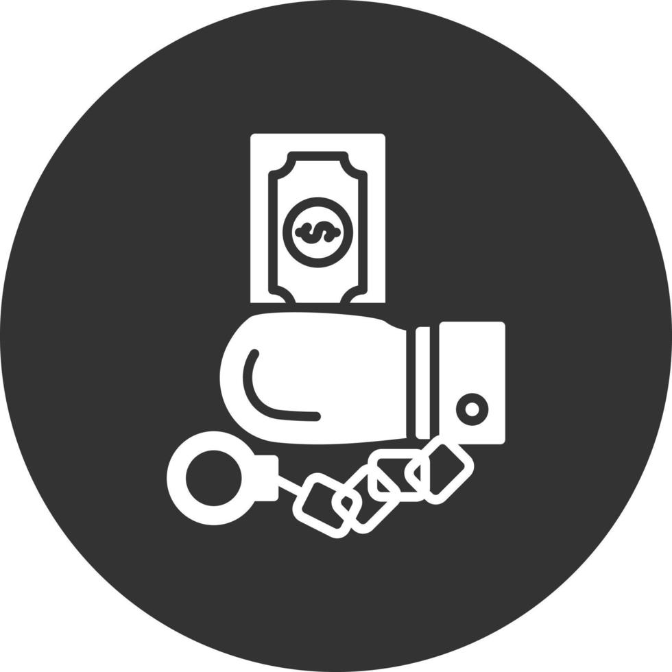 Corruption Creative Icon Design vector