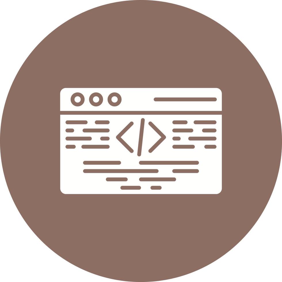 Programming Language Glyph Circle Icon 16045662 Vector Art at Vecteezy
