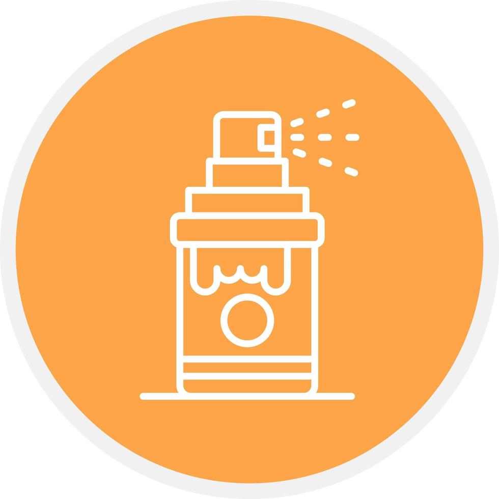 Paint Spray Creative Icon Design vector