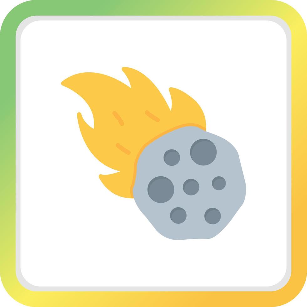 Meteor Creative Icon Design vector