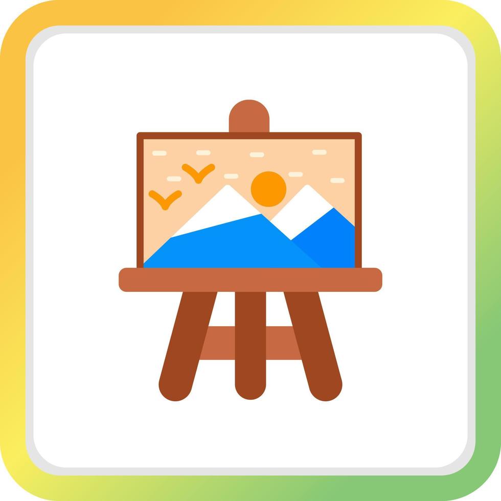 Canvas Creative Icon Design vector