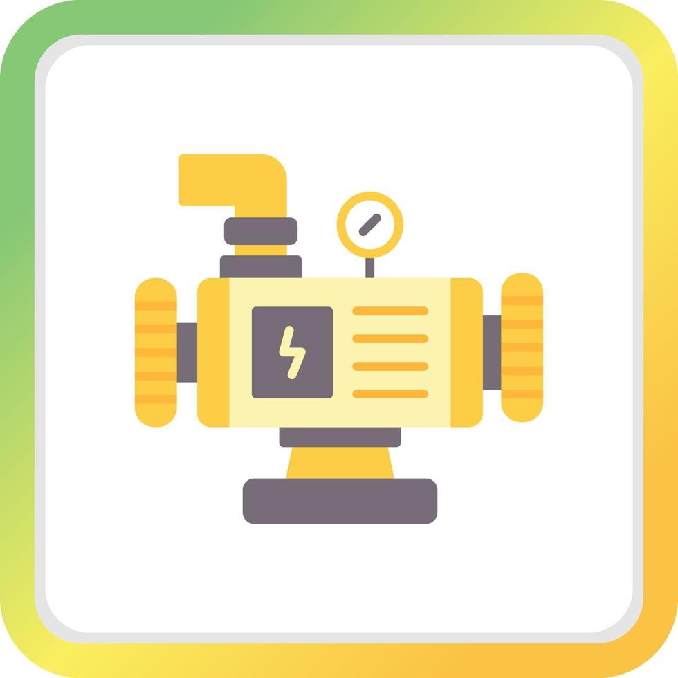 Water Pump Creative Icon Design vector