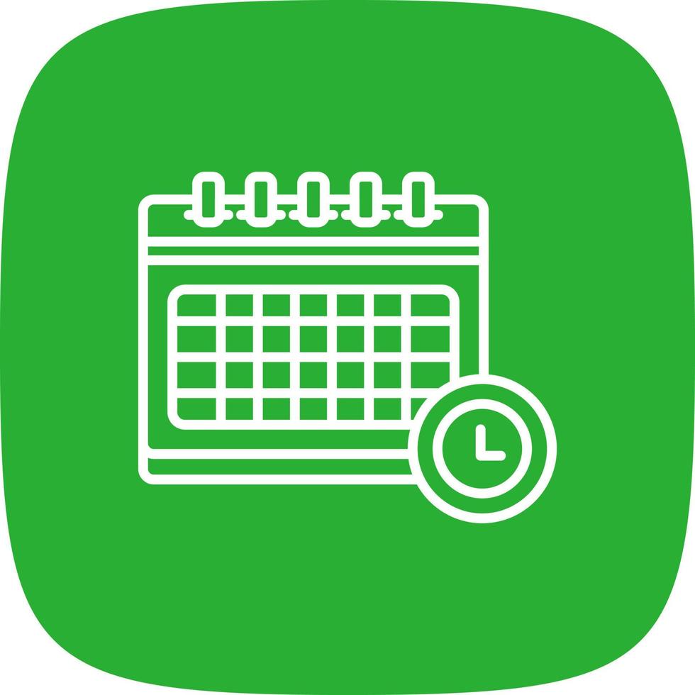 Schedule Creative Icon Design vector