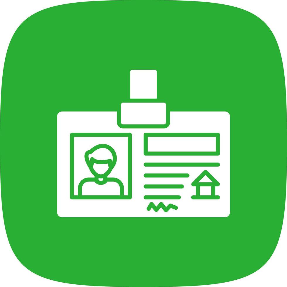 Id Card Creative Icon Design vector