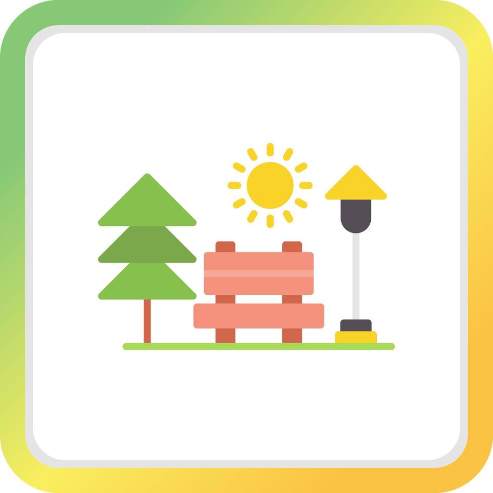 Park Creative Icon Design vector