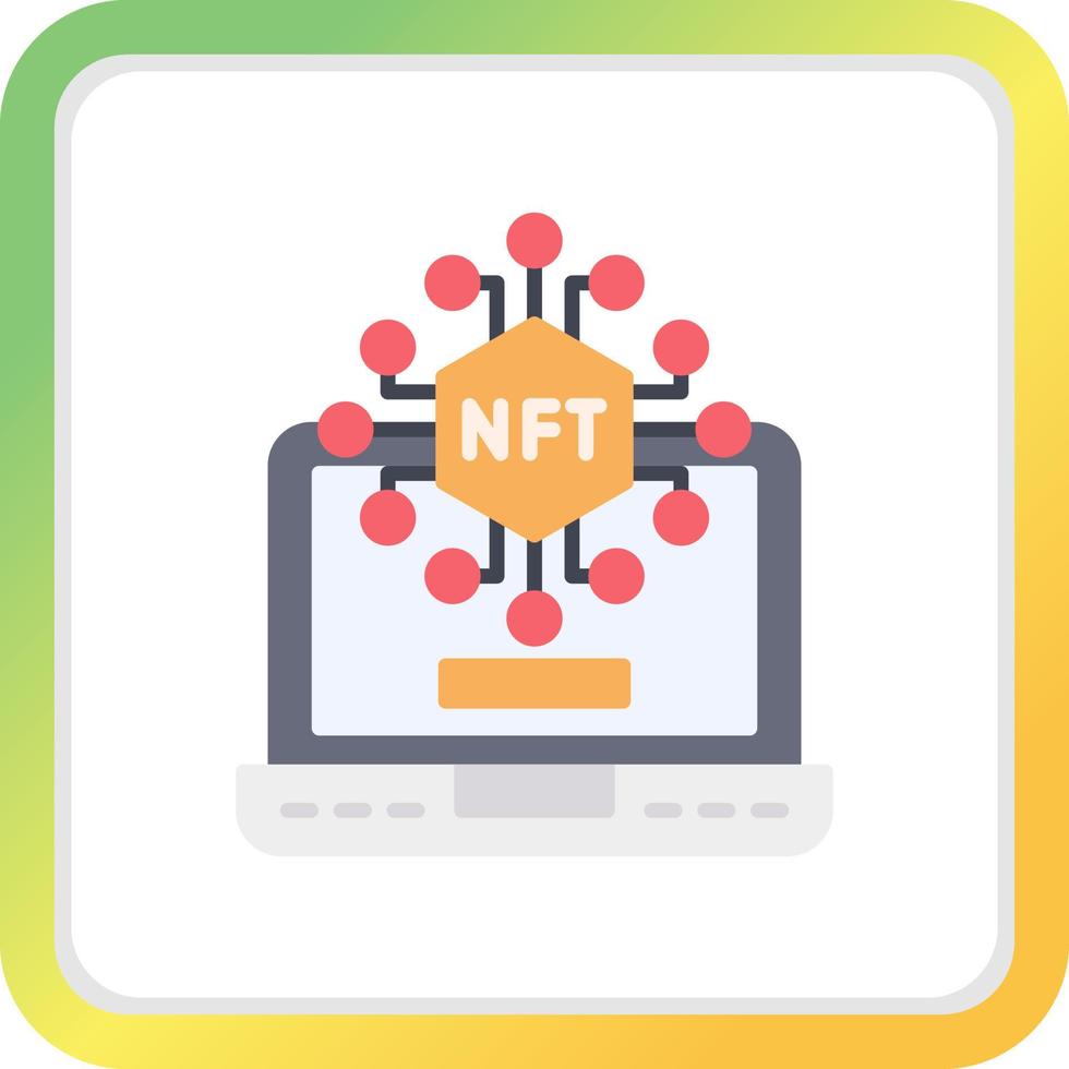 Nft Creative Icon Design vector