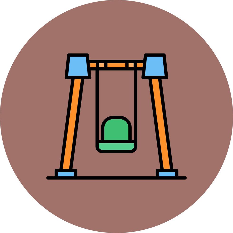 Swing Creative Icon Design vector