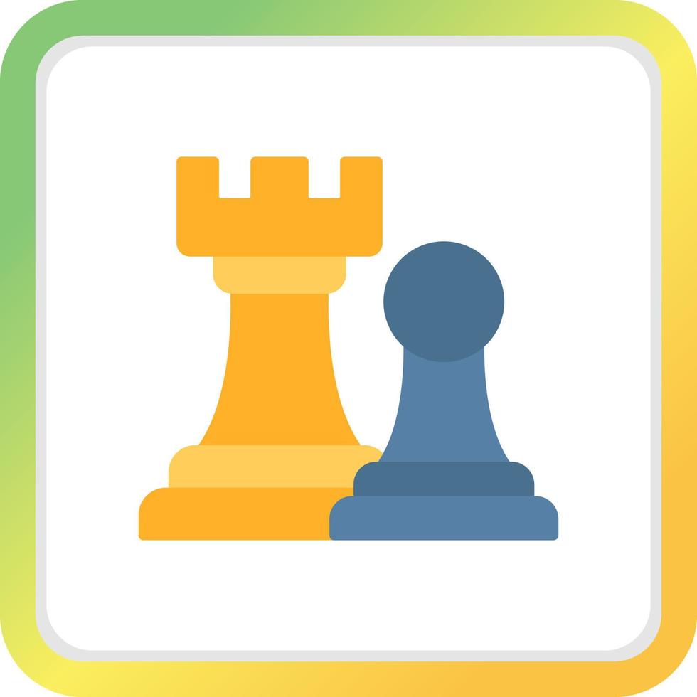 Chess Towers Creative Icon Design vector