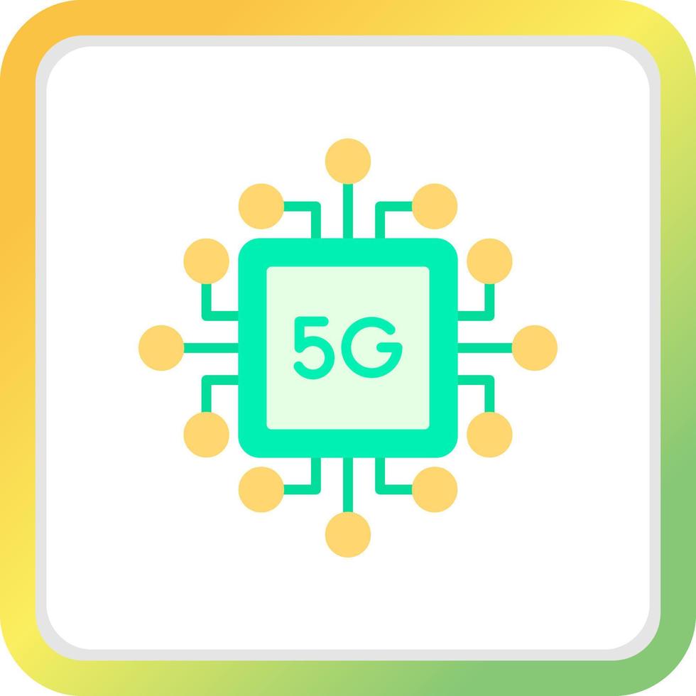 5g Creative Icon Design vector