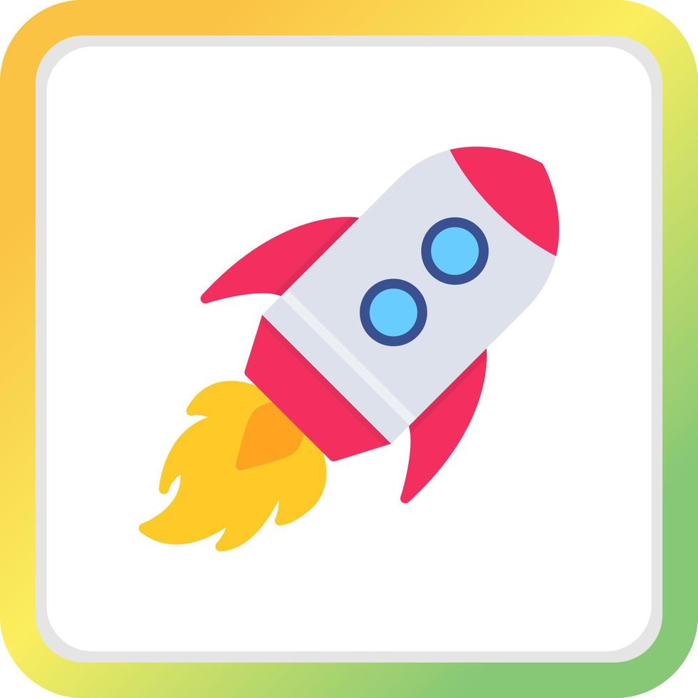 Rocket Creative Icon Design vector