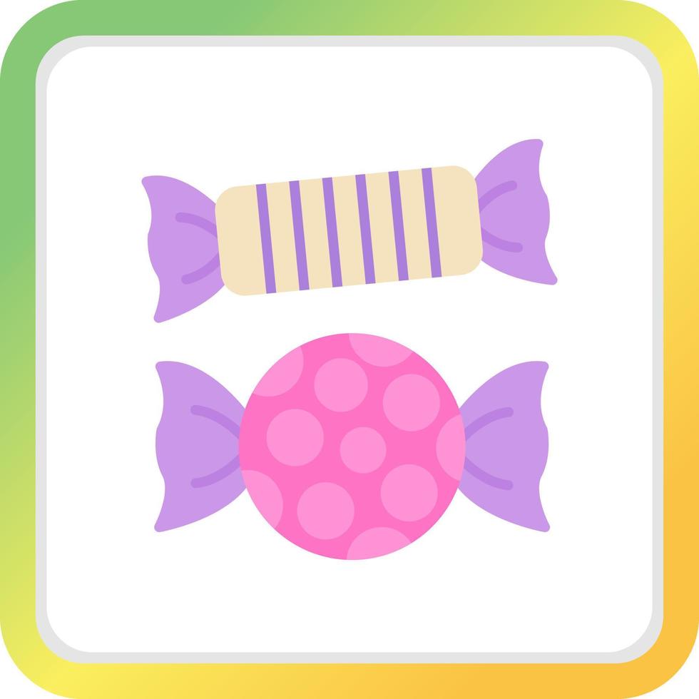 Candy Creative Icon Design vector