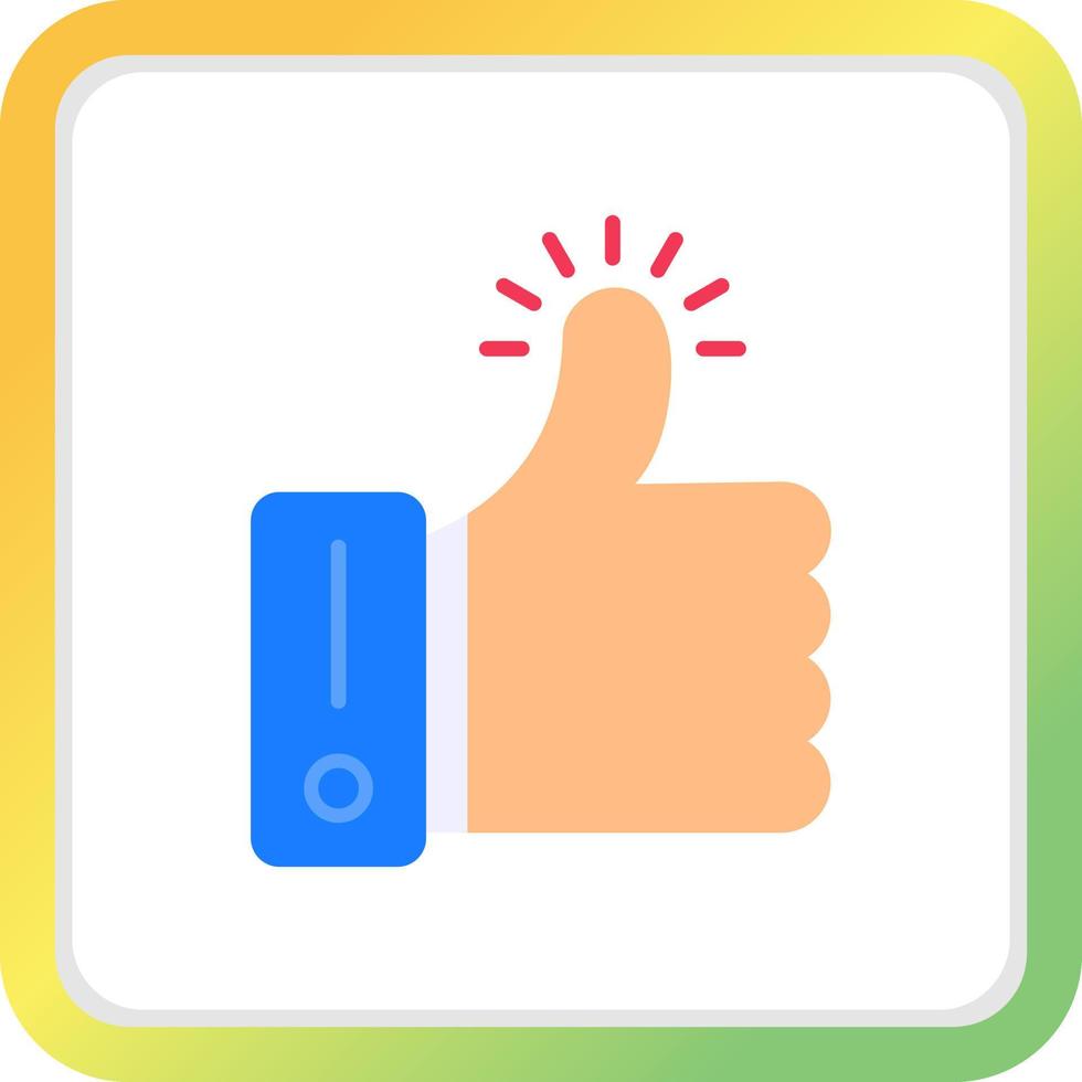 Like Creative Icon Design vector