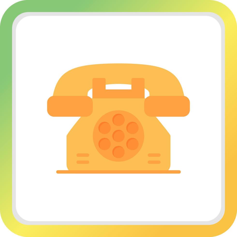 Telephone Creative Icon Design vector