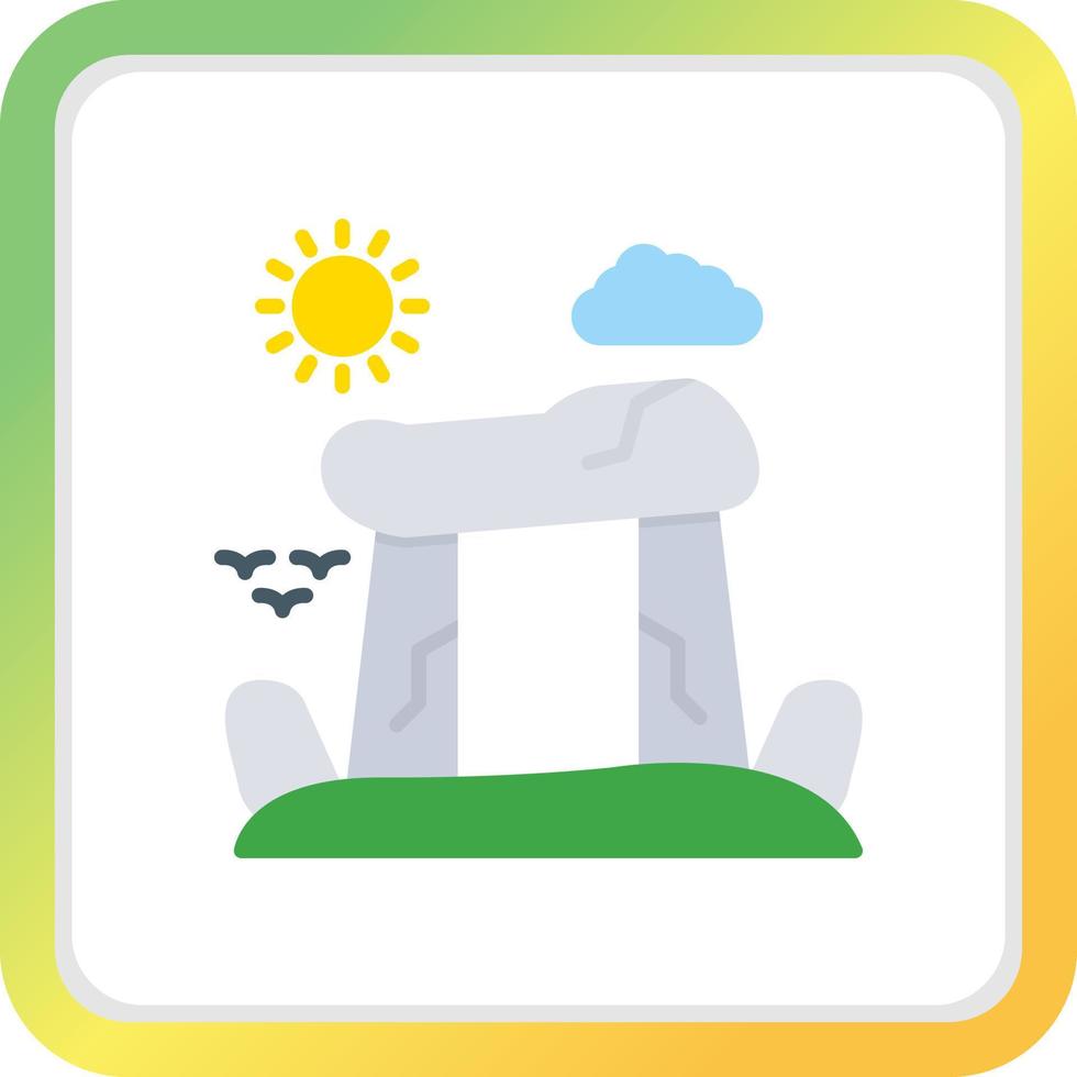 Stonehenge Creative Icon Design vector
