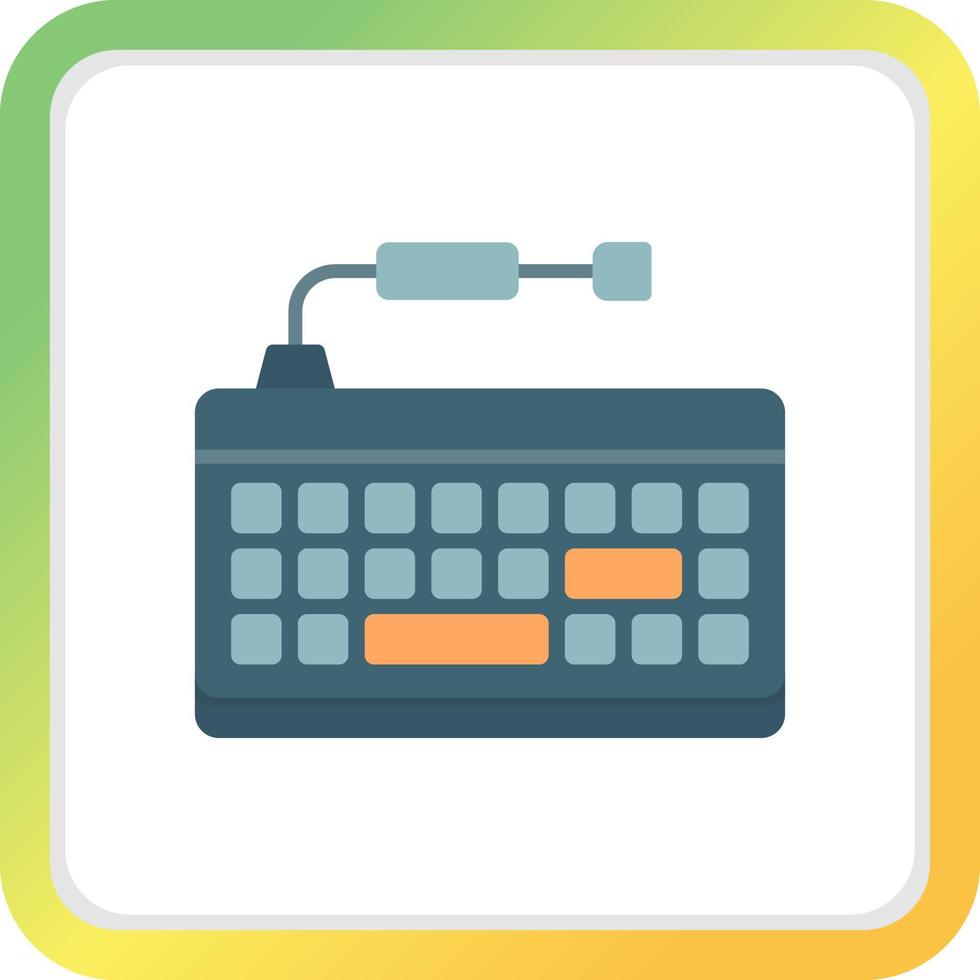 Keyboard Creative Icon Design vector
