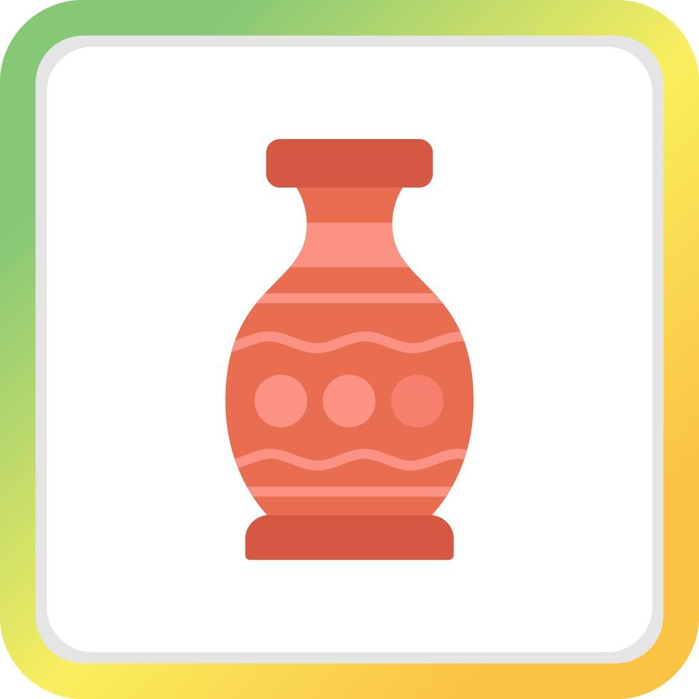 Vase Creative Icon Design vector