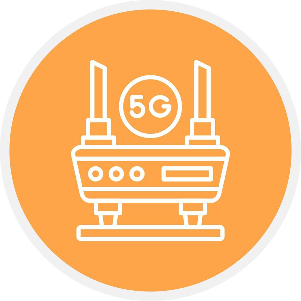 Router Creative Icon Design vector
