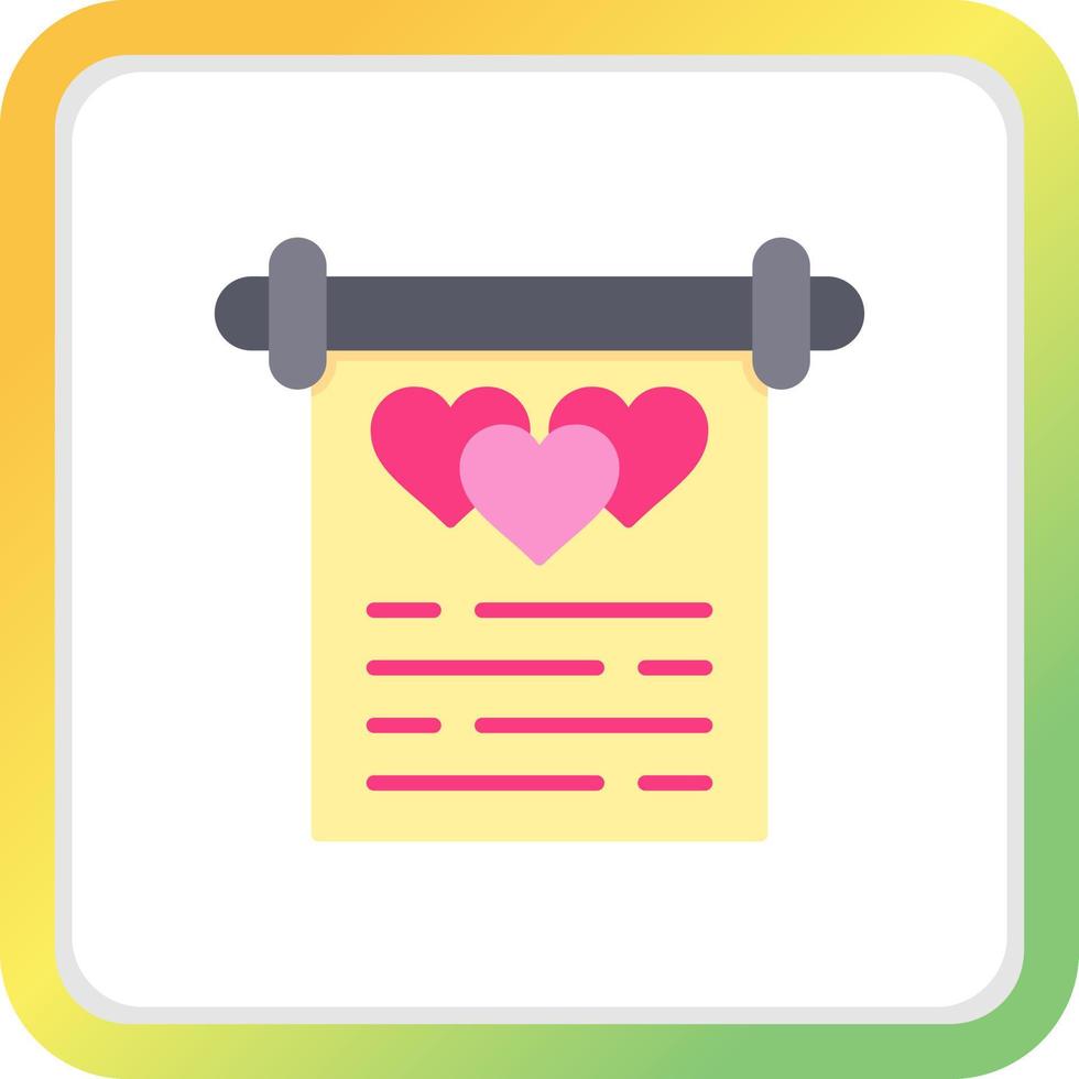 Wedding Vows Creative Icon Design vector