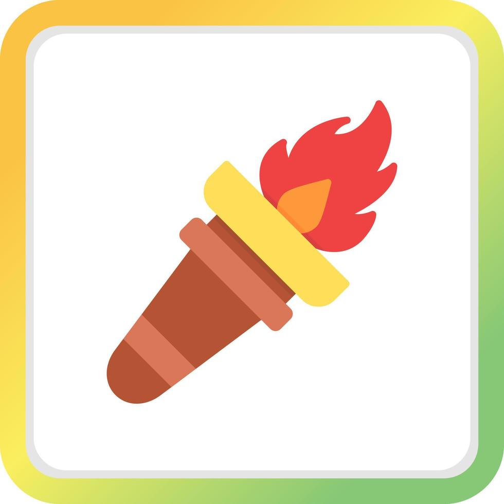 Torch Creative Icon Design vector
