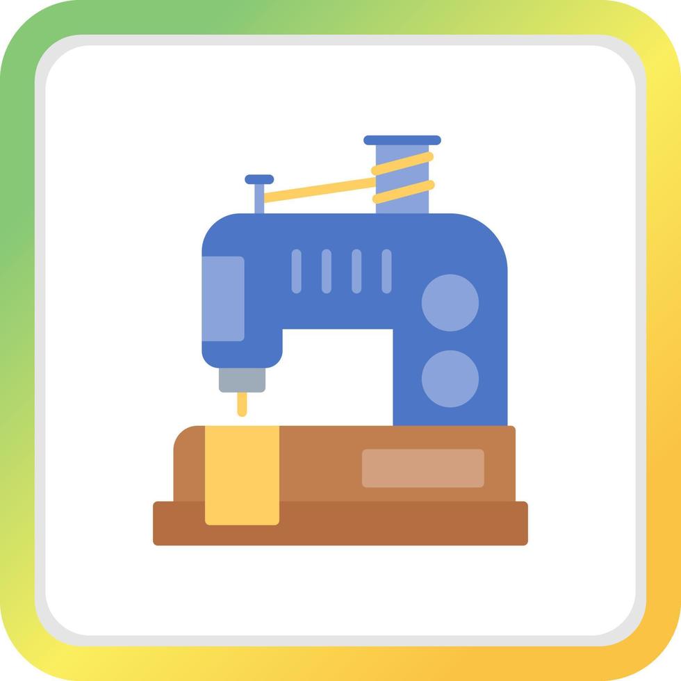 Sewing Machine Creative Icon Design vector