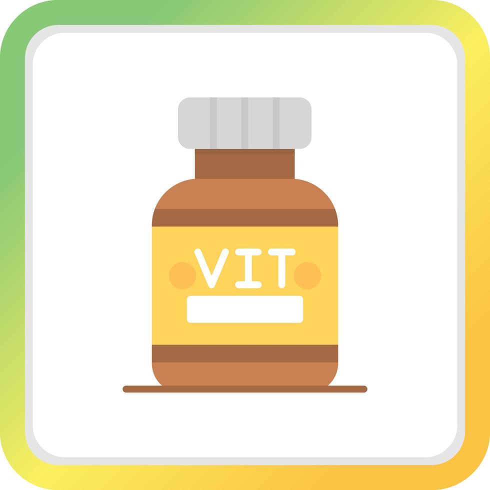 Vitamins Creative Icon Design vector