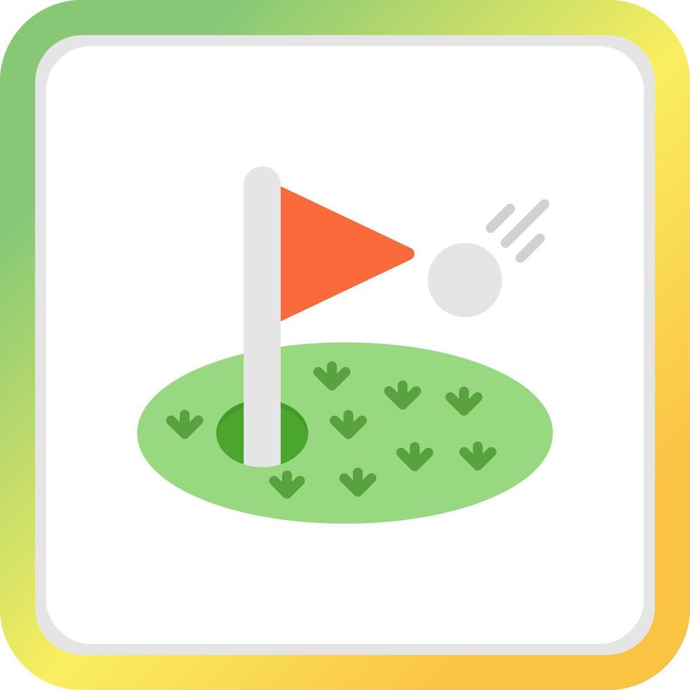 Golf Creative Icon Design vector
