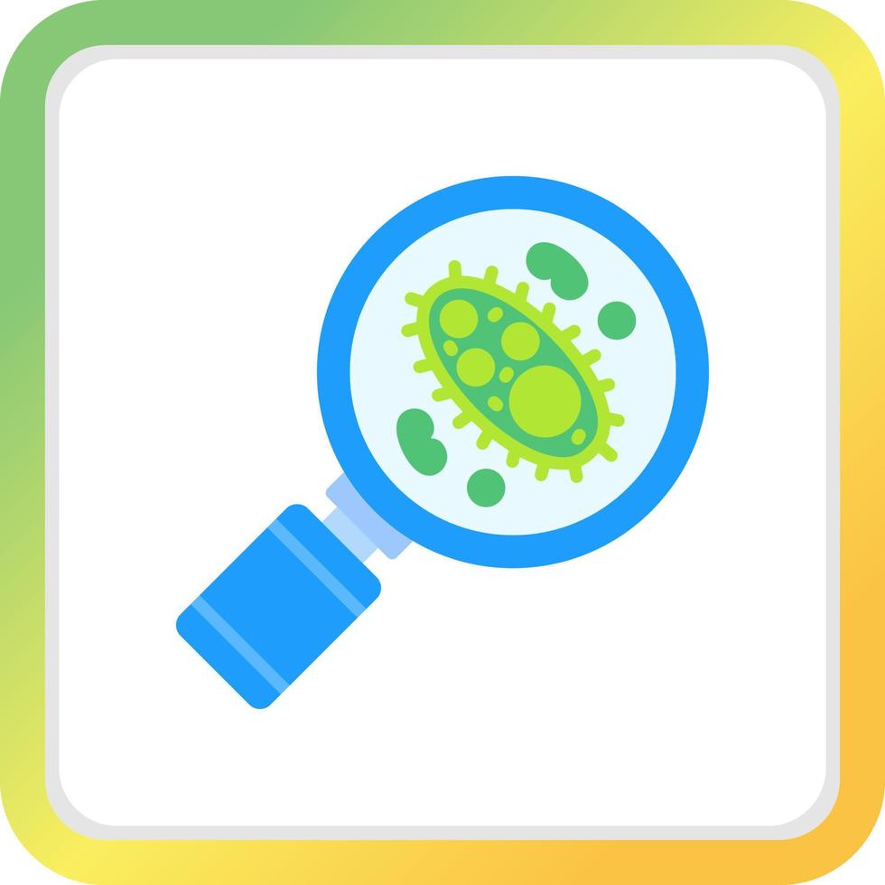 Bacteria Creative Icon Design vector