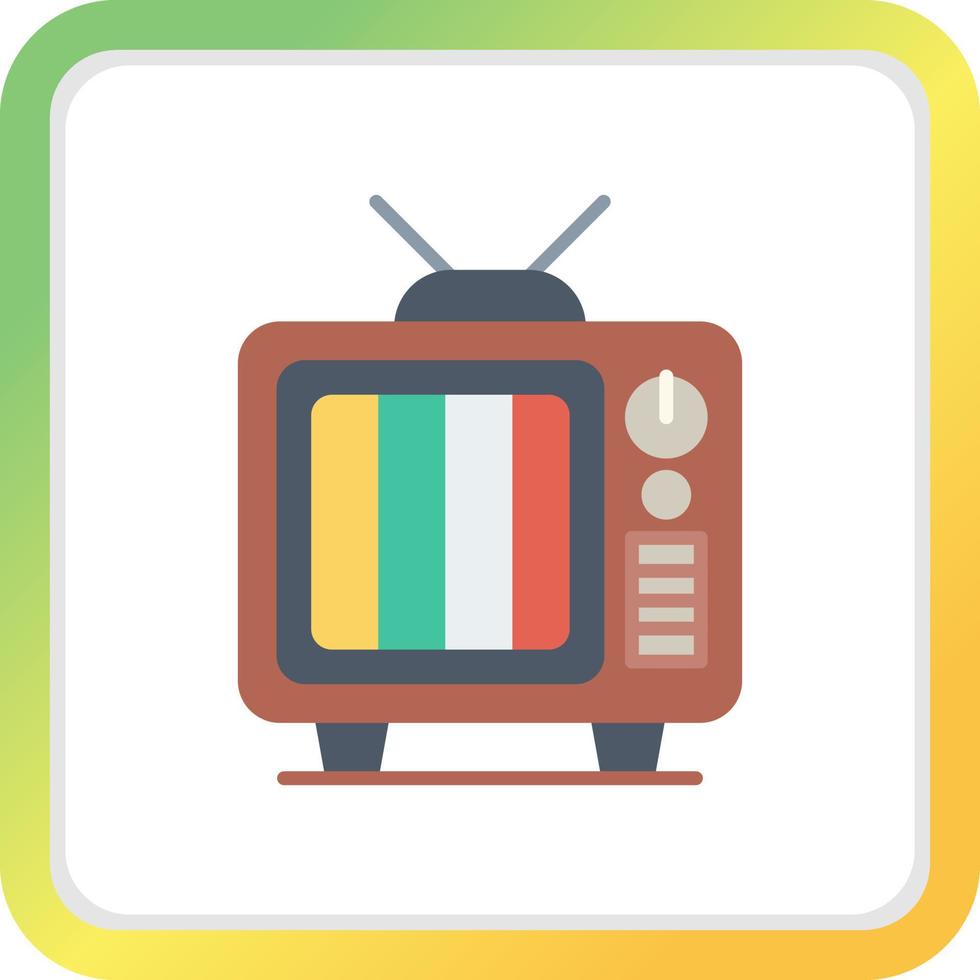 Tv Creative Icon Design vector