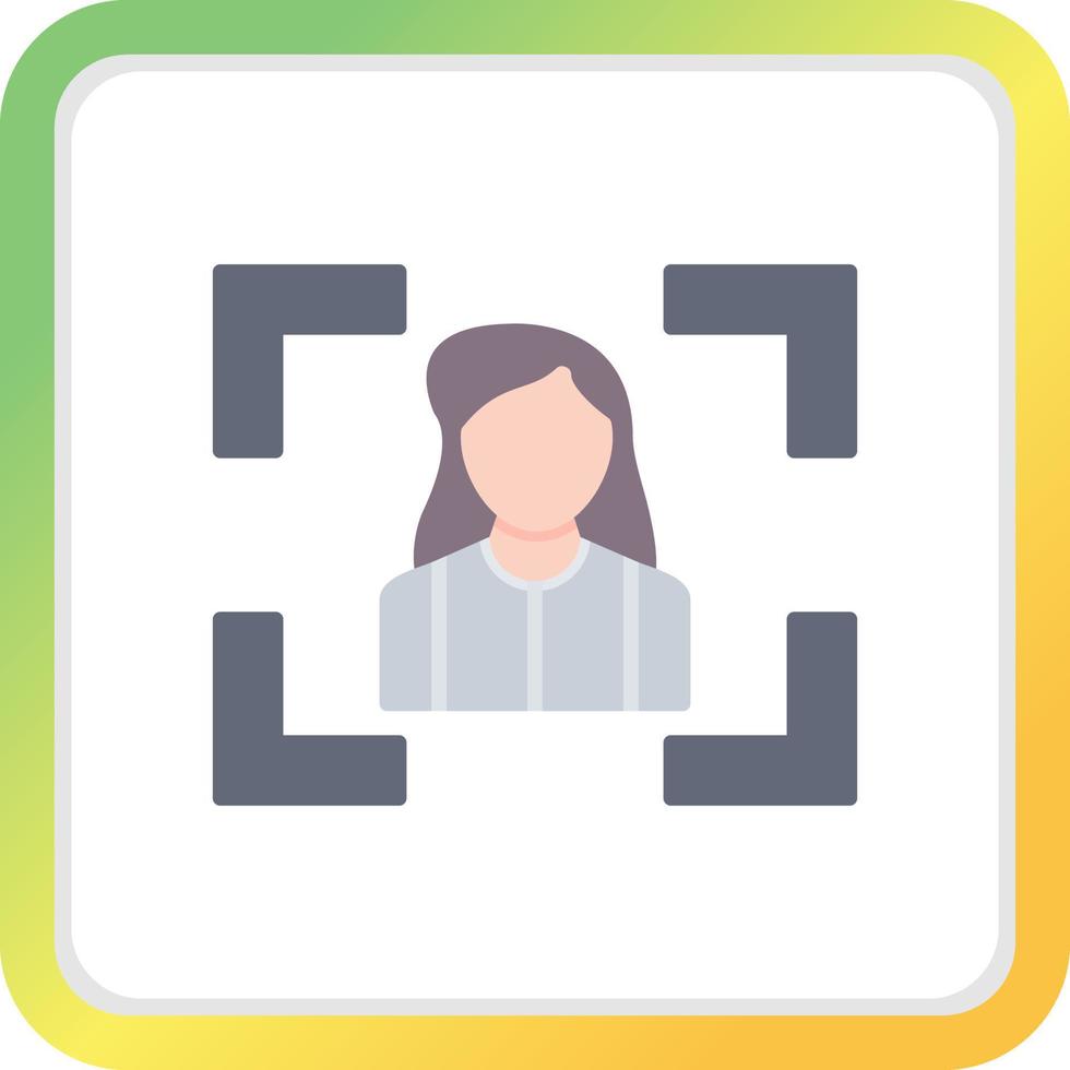 Portrait Creative Icon Design vector
