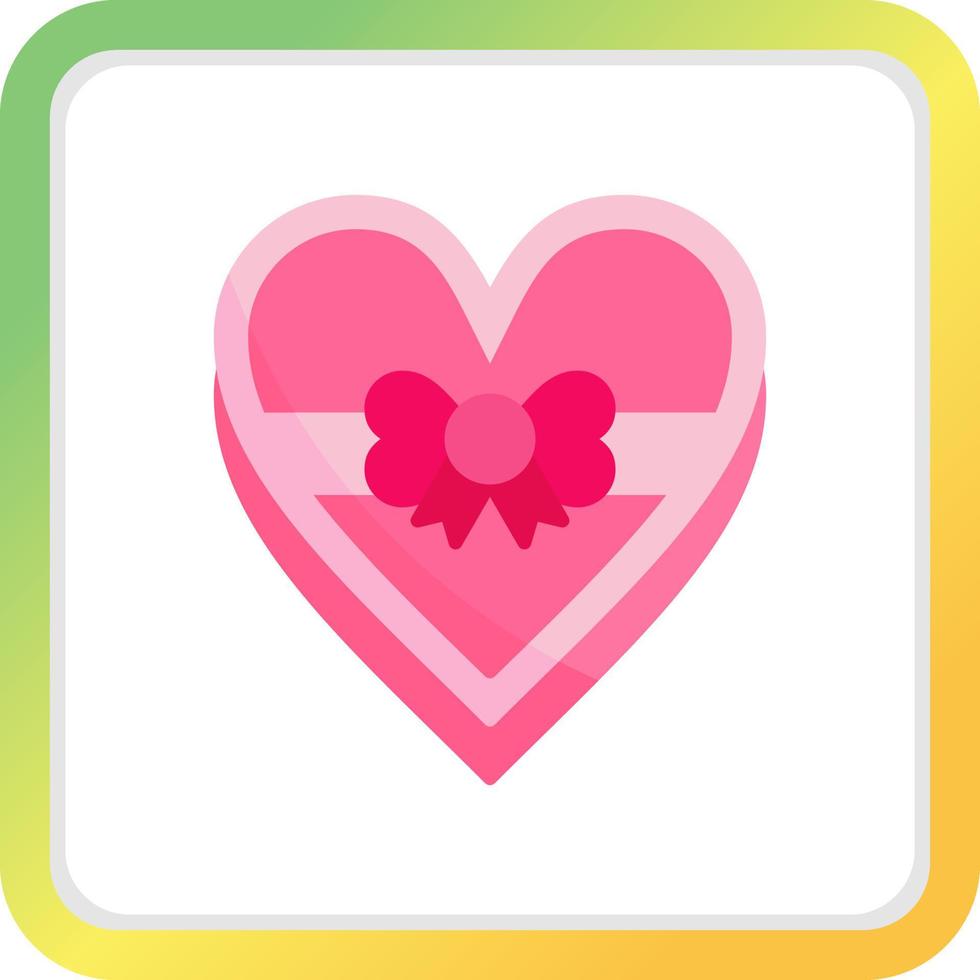 Chocolate Box Creative Icon Design vector