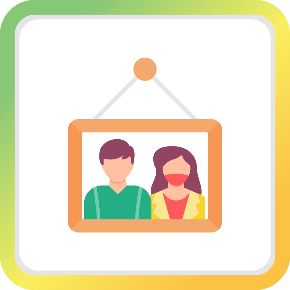 Frame Creative Icon Design vector