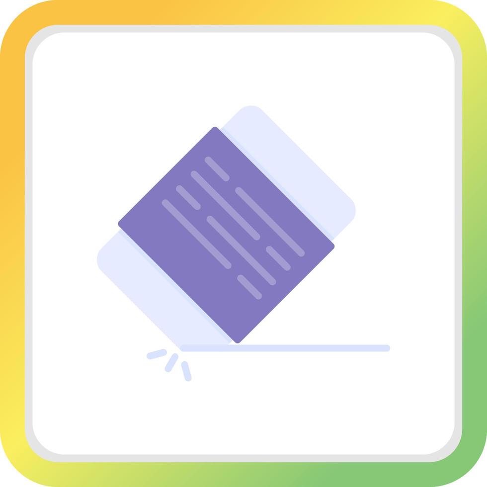 Eraser Creative Icon Design vector