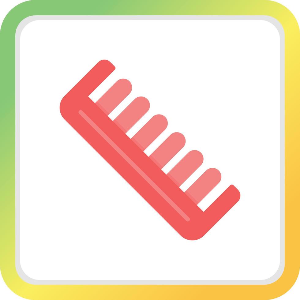 Comb Creative Icon Design vector