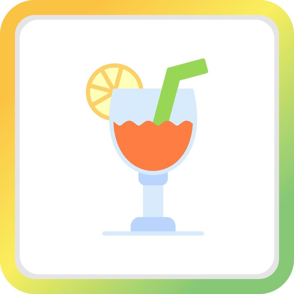 Cocktail Creative Icon Design vector