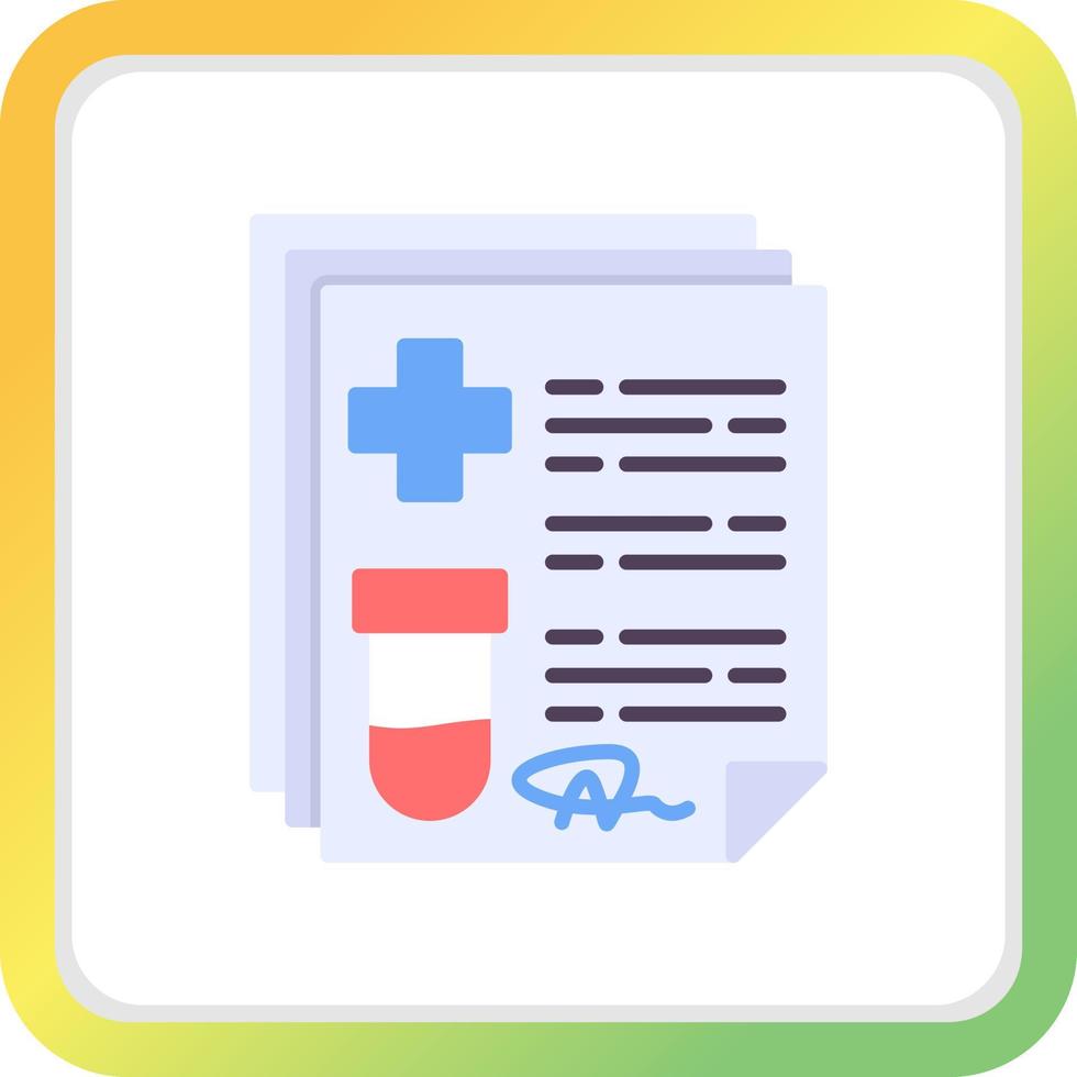Report Creative Icon Design vector